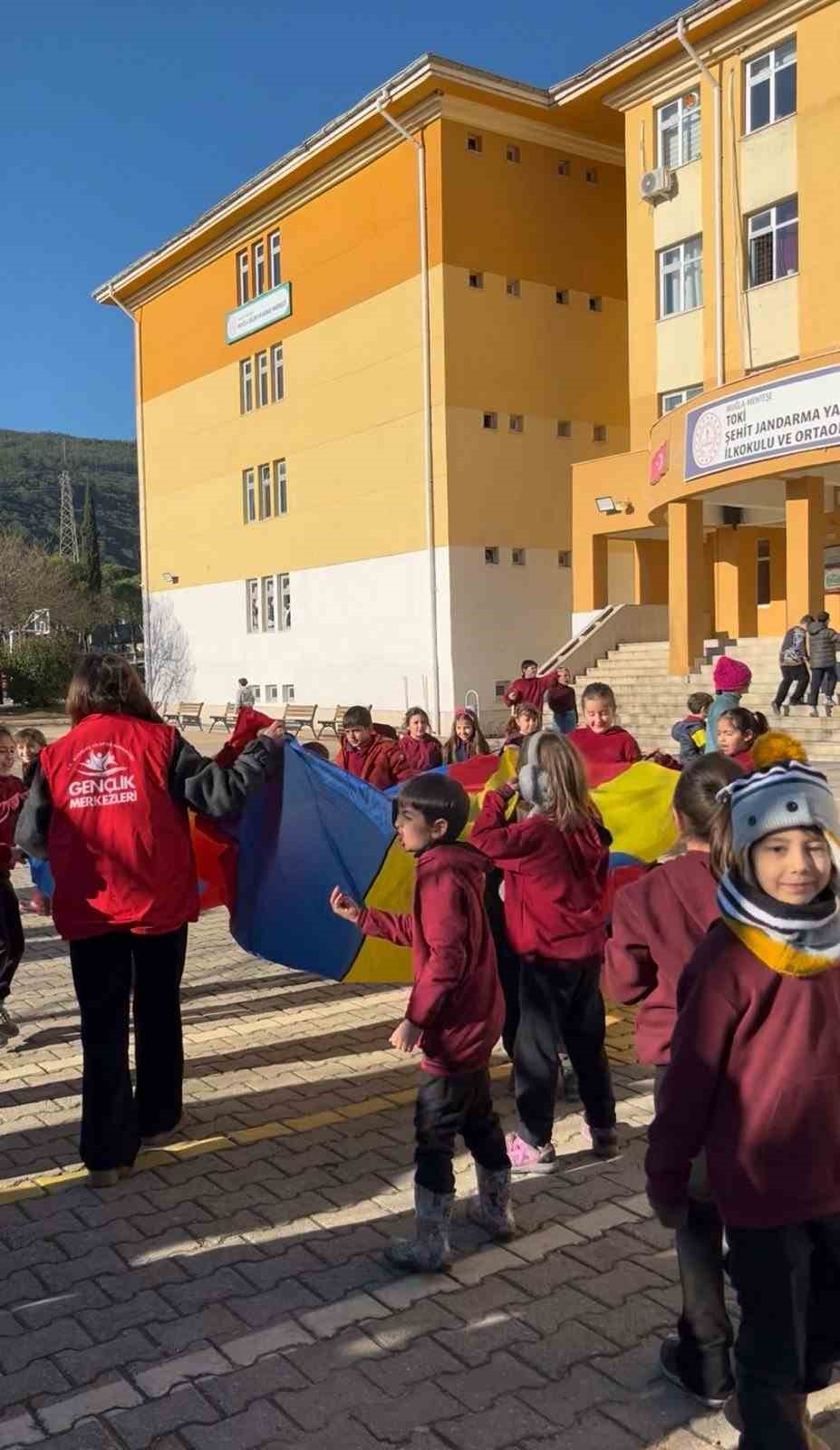 Menteşe’de karne öncesi şenlik
