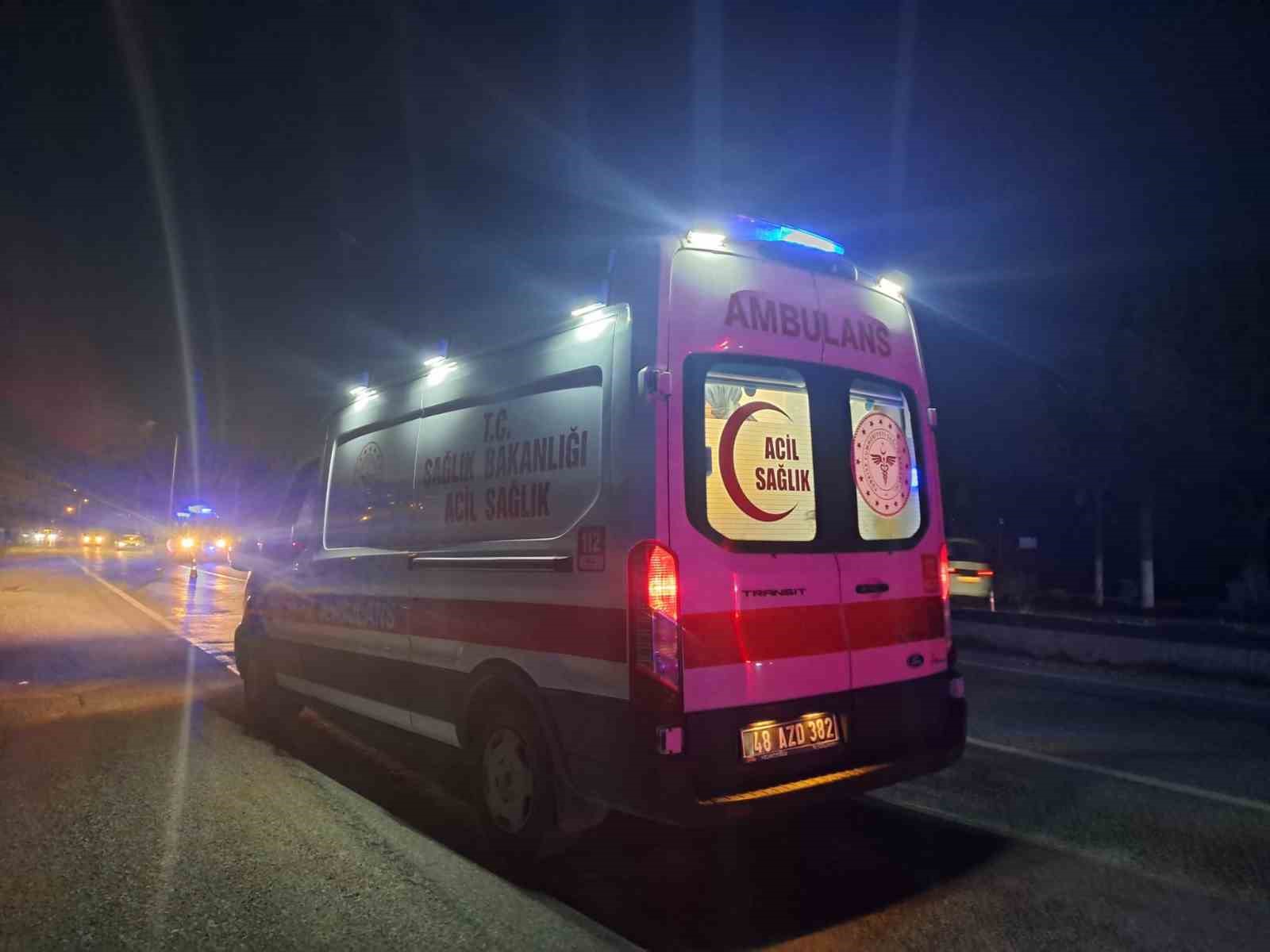 Menteşe’de motosiklet kazası: 2 yaralı
