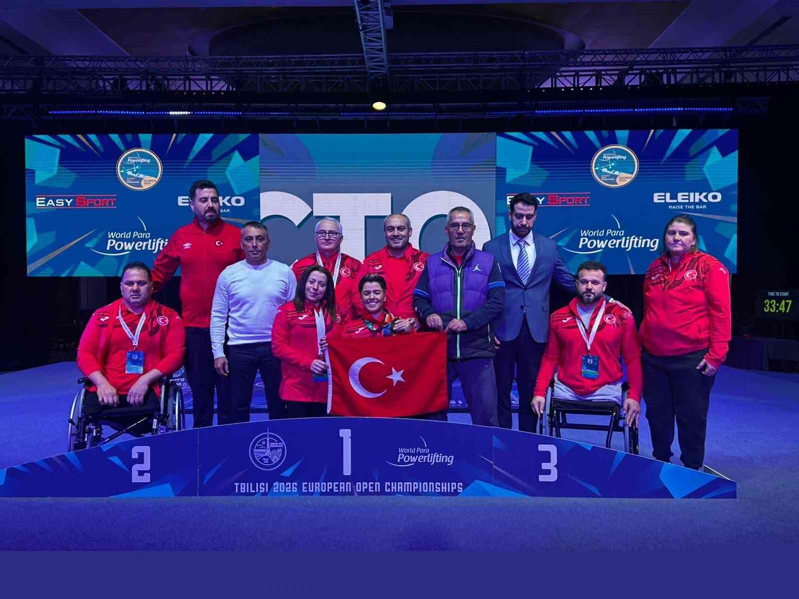 Meram Belediyesporlu Besra Duman, Avrupa şampiyonu oldu
