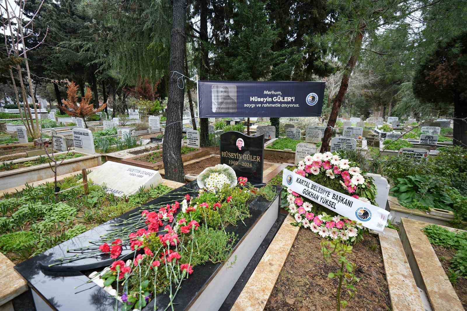 Merhum Hüseyin Güler vefatının ikinci yılında Kartal’da mezarı başında anıldı
Merhum Hüseyin Güler vefatının ikinci yılında Kartal’da mezarı başında anıldı