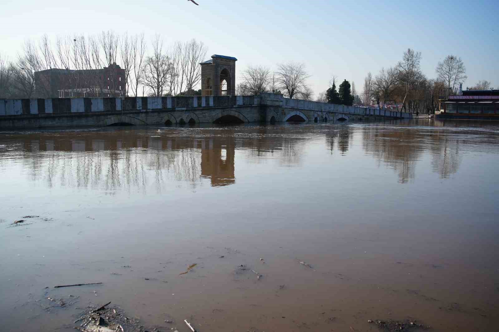 Meriç Nehri taştı, ovalar su altında kaldı
