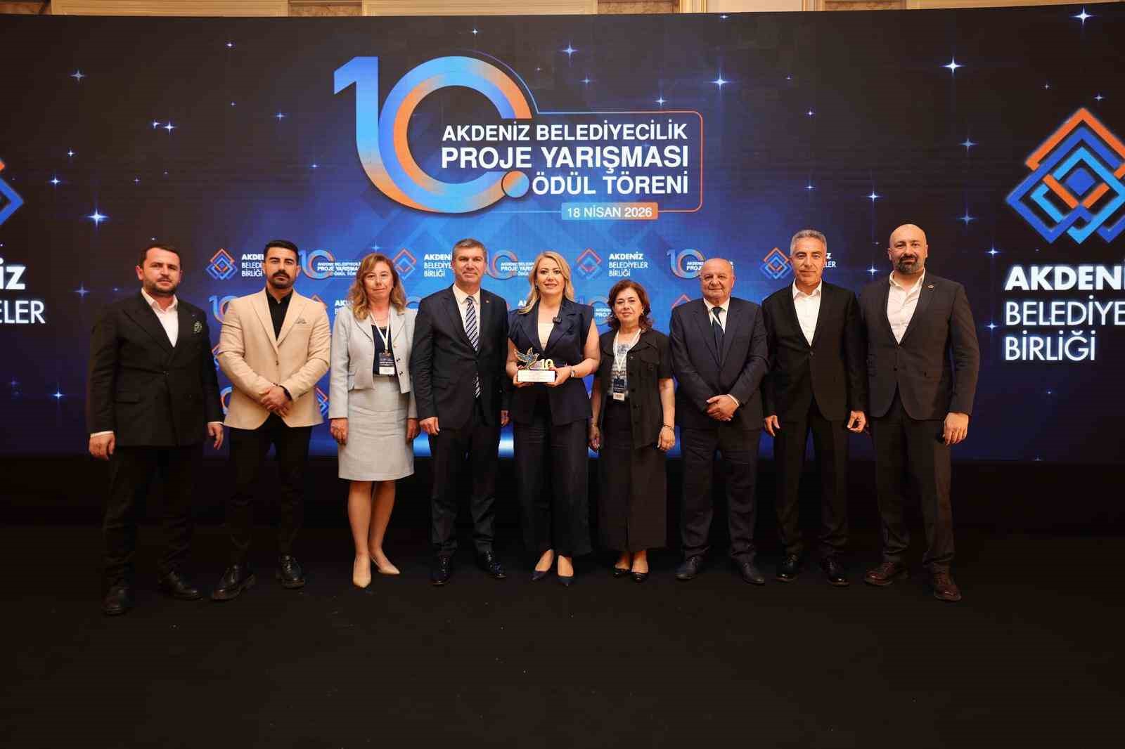 Merkezefendi Belediyesi Atatürk Bilim Merkezi, Akdeniz Belediyecilik Proje Yarışmasında ödül aldı
