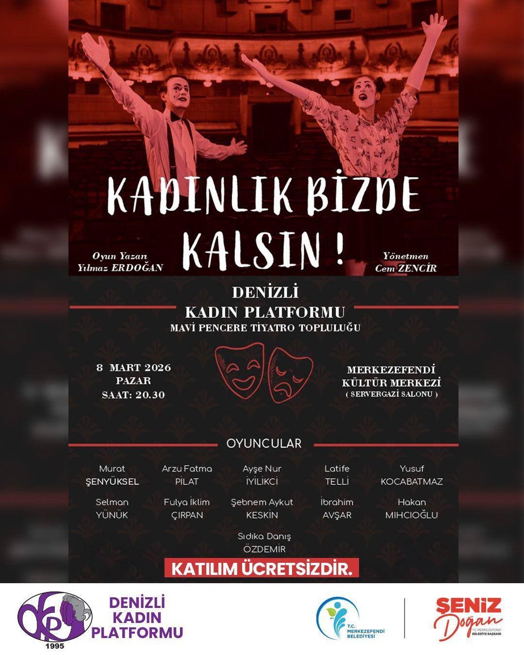 Merkezefendi’de 8 Mart dolu dolu geçecek
