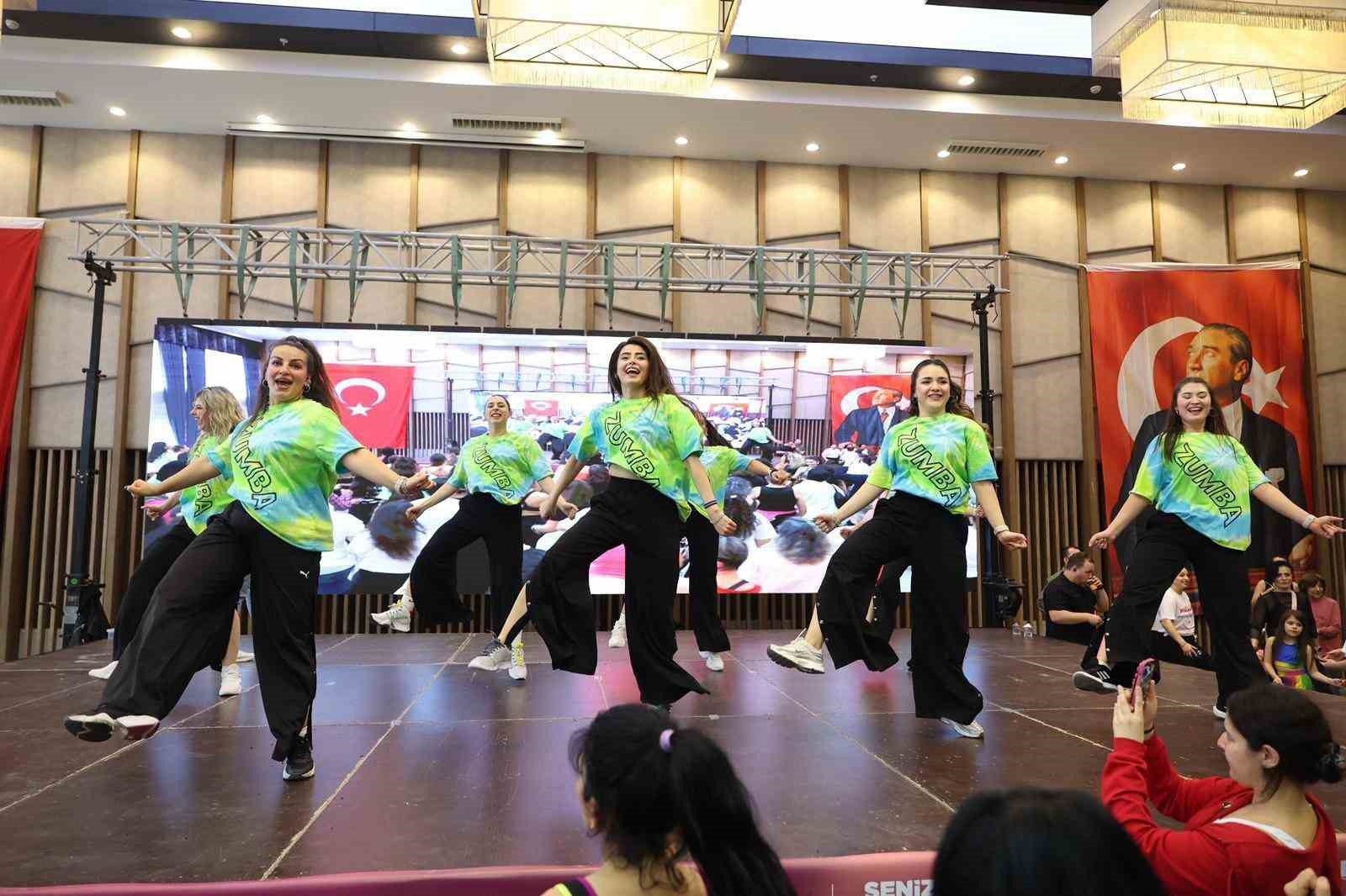 Merkezefendi’de dans ve spor tutkunları bir araya geldi
