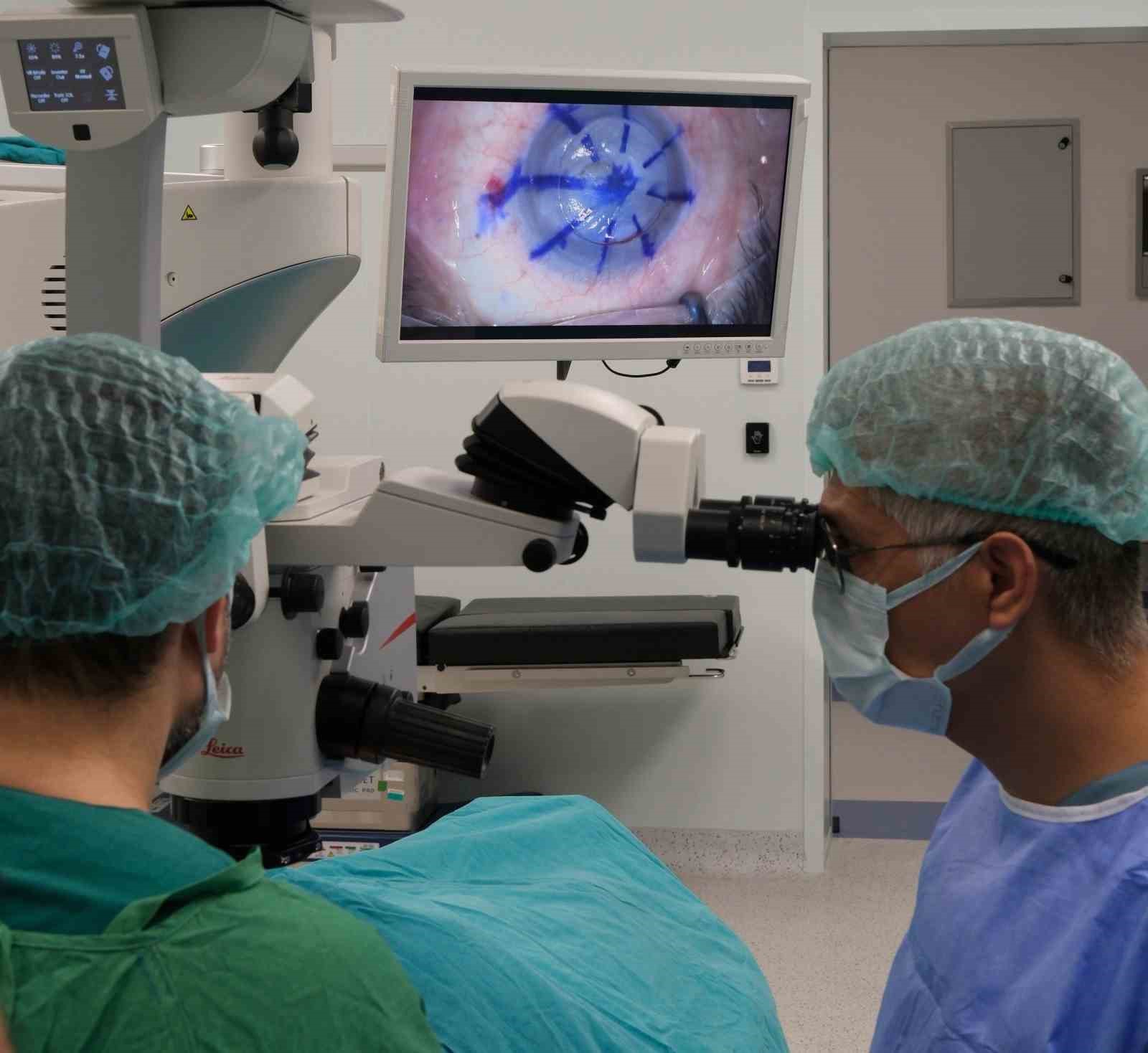 Mersin Şehir Hastanesi’nde ilk kornea nakli başarıyla yapıldı
