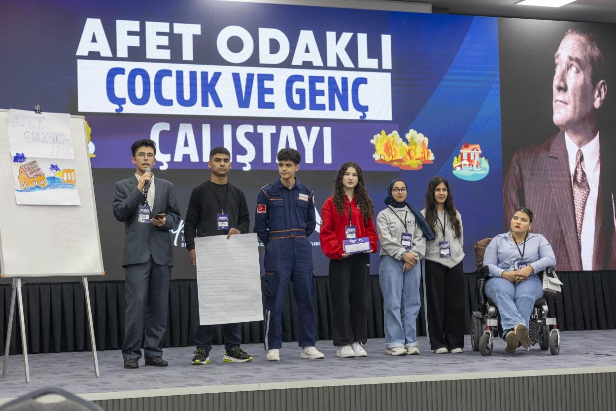 Mersin’de ’Afet Odaklı Çocuk ve Genç Çalıştayı’ düzenlendi
