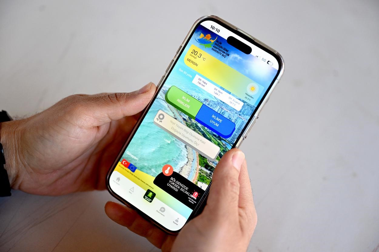 Mersin’de ‘Çevresin’ uygulaması hizmete sunuldu
