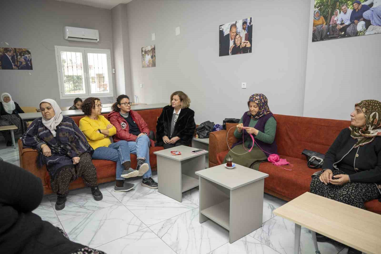 Mersin’de Hanımevleri kadınlara güvenli ve sıcak alan sunuyor
