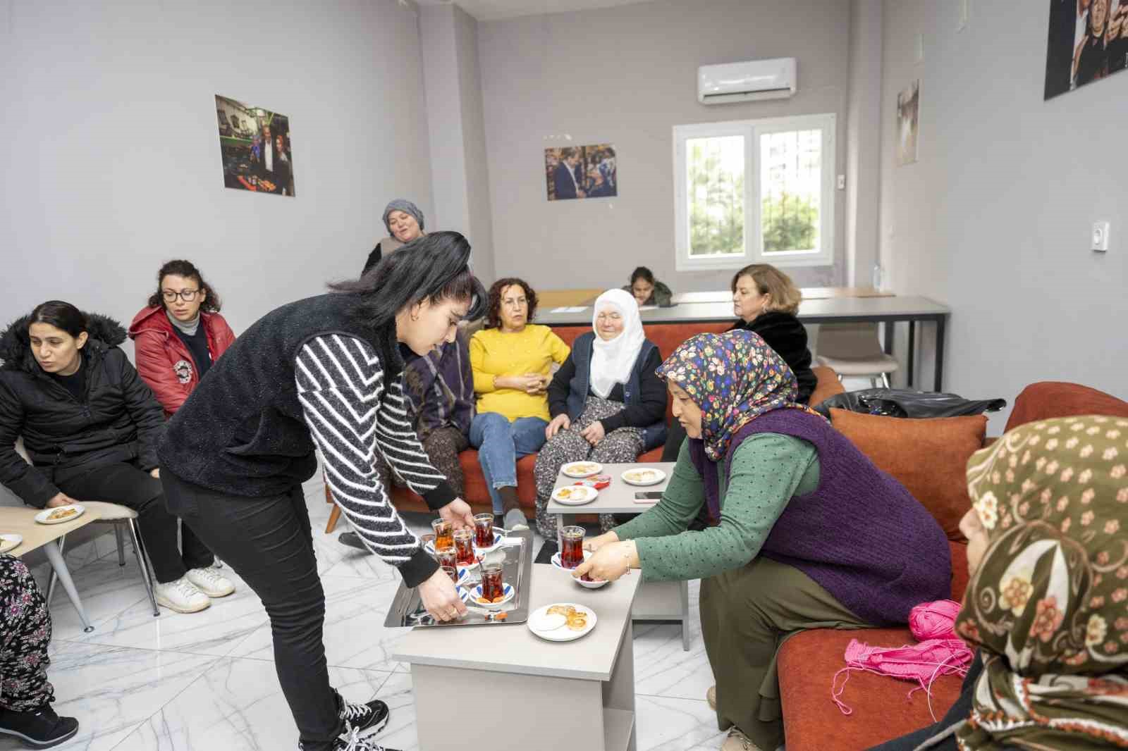 Mersin’de Hanımevleri kadınlara güvenli ve sıcak alan sunuyor
