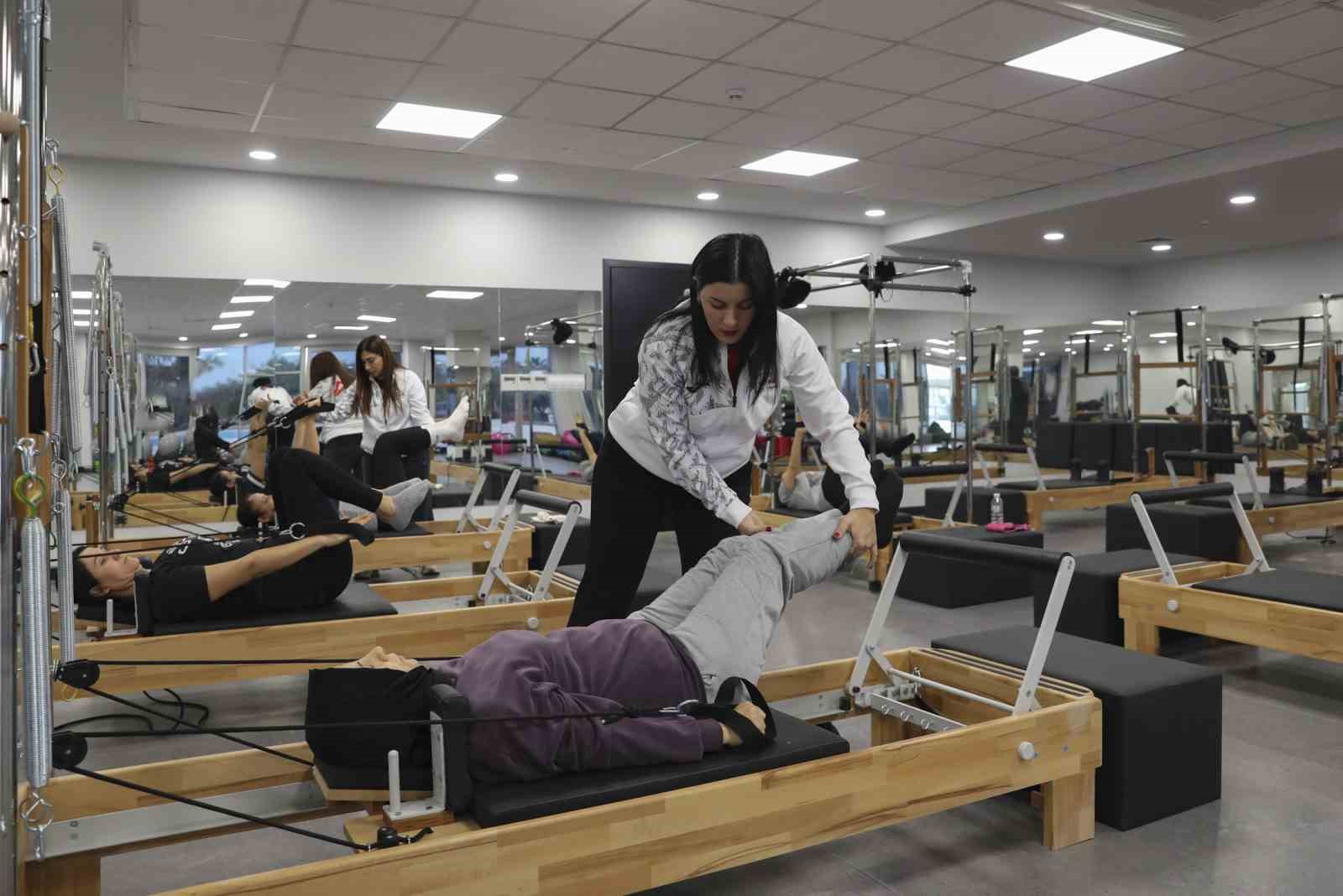 Mersin’de kadınlar reformer pilatesle bedenen ve ruhen güçleniyor
