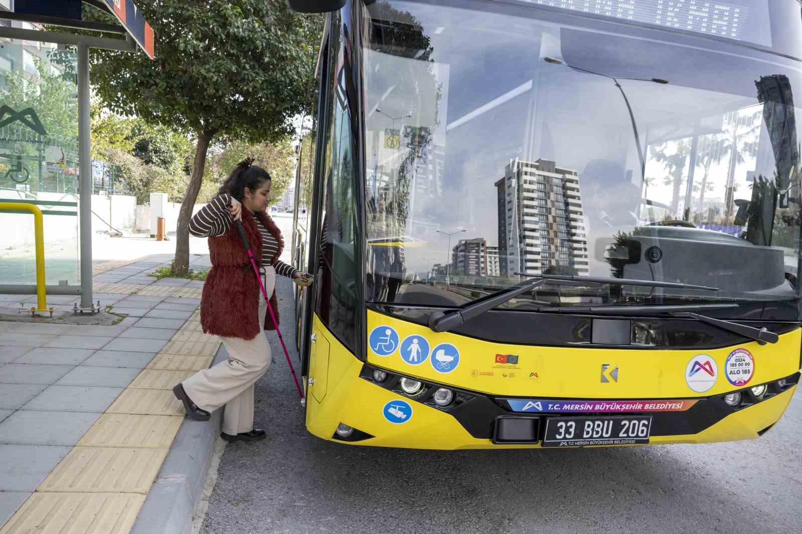 Mersin’de özel bireyler için ‘engelsiz ulaşım’ uygulaması hayata geçirildi
