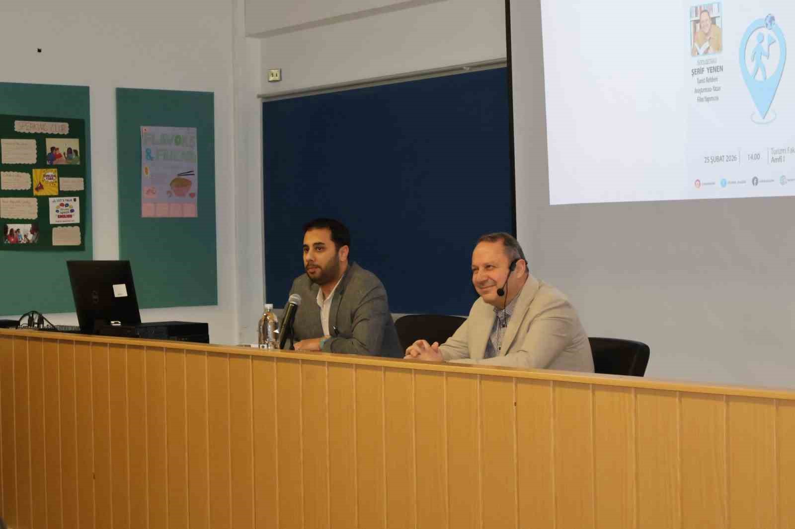 Mesleğin ustası öğrencilerle tecrübelerini paylaştı
Mesleğin ustası öğrencilerle tecrübelerini paylaştı