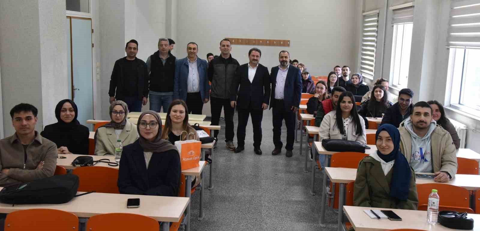 Mesleki gelişmeleri sahadan gelen uzmanlar anlattı
