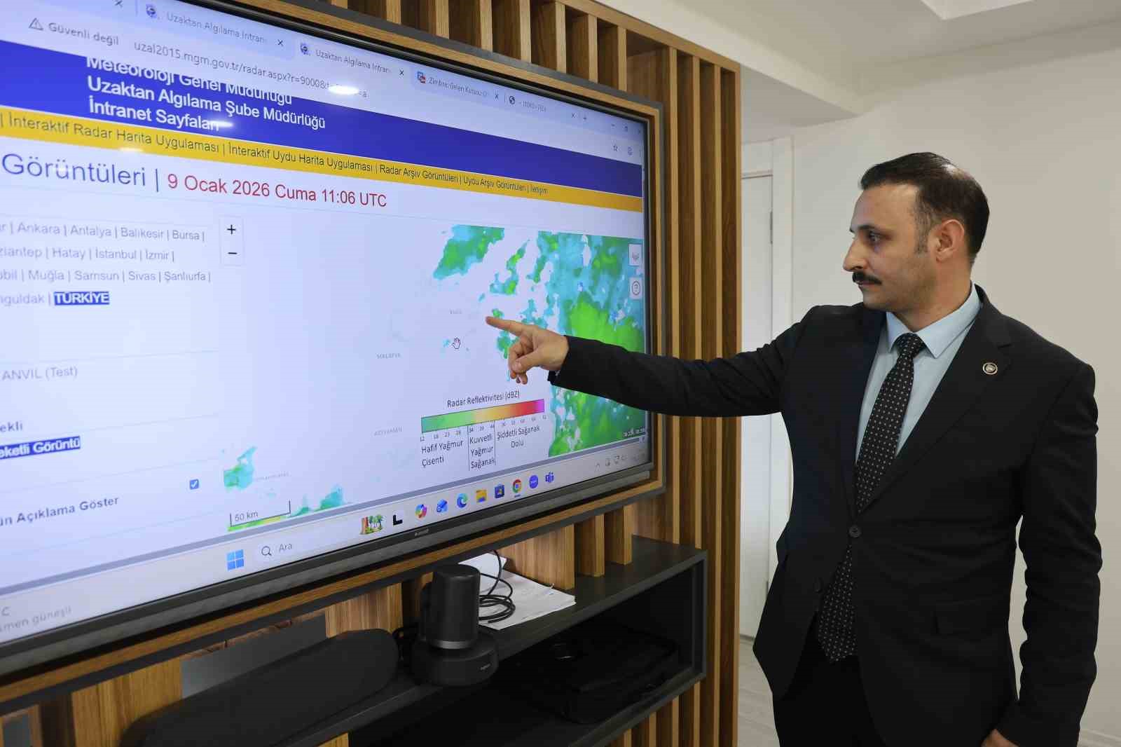 Meteoroloji 13. Bölge Teknik Şube Müdürü Öztürk "2022 yılından sonraki en yüksek yağışı aldık"
