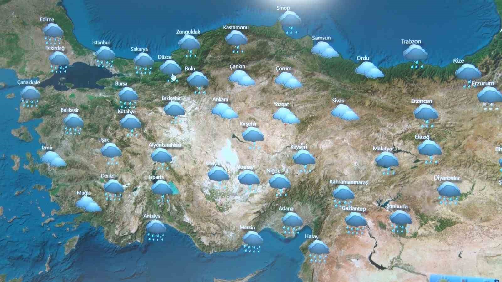 Meteoroloji Genel Müdürlüğü’nden zirai don uyarısı
