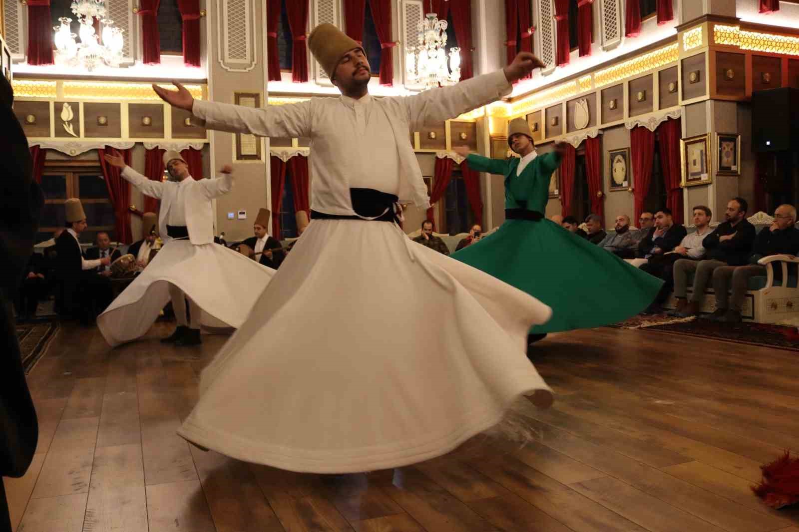 Mevlevi mukabelesi büyüledi
