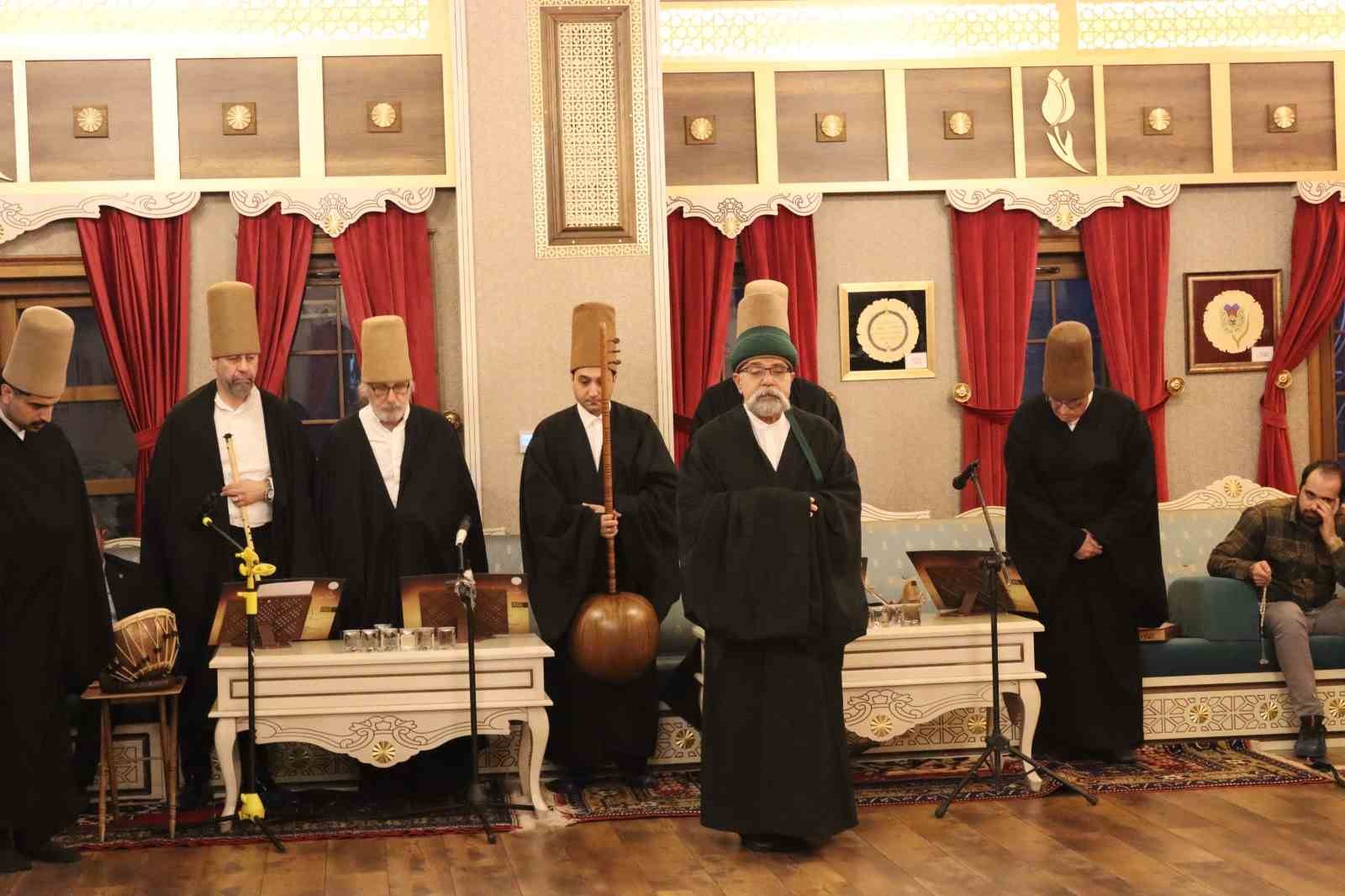 Mevlevi mukabelesi büyüledi
