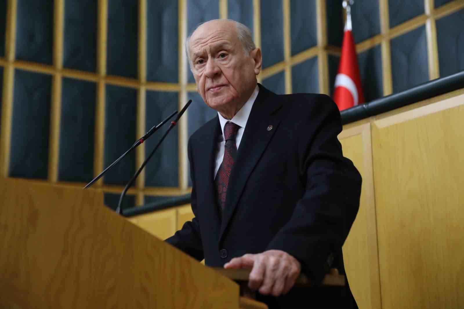 MHP Genel Başkanı Bahçeli: "ABD’nin olağanüstü askeri yığınağı tehlikenin cesameti hakkında az çok fikir vermektedir"
