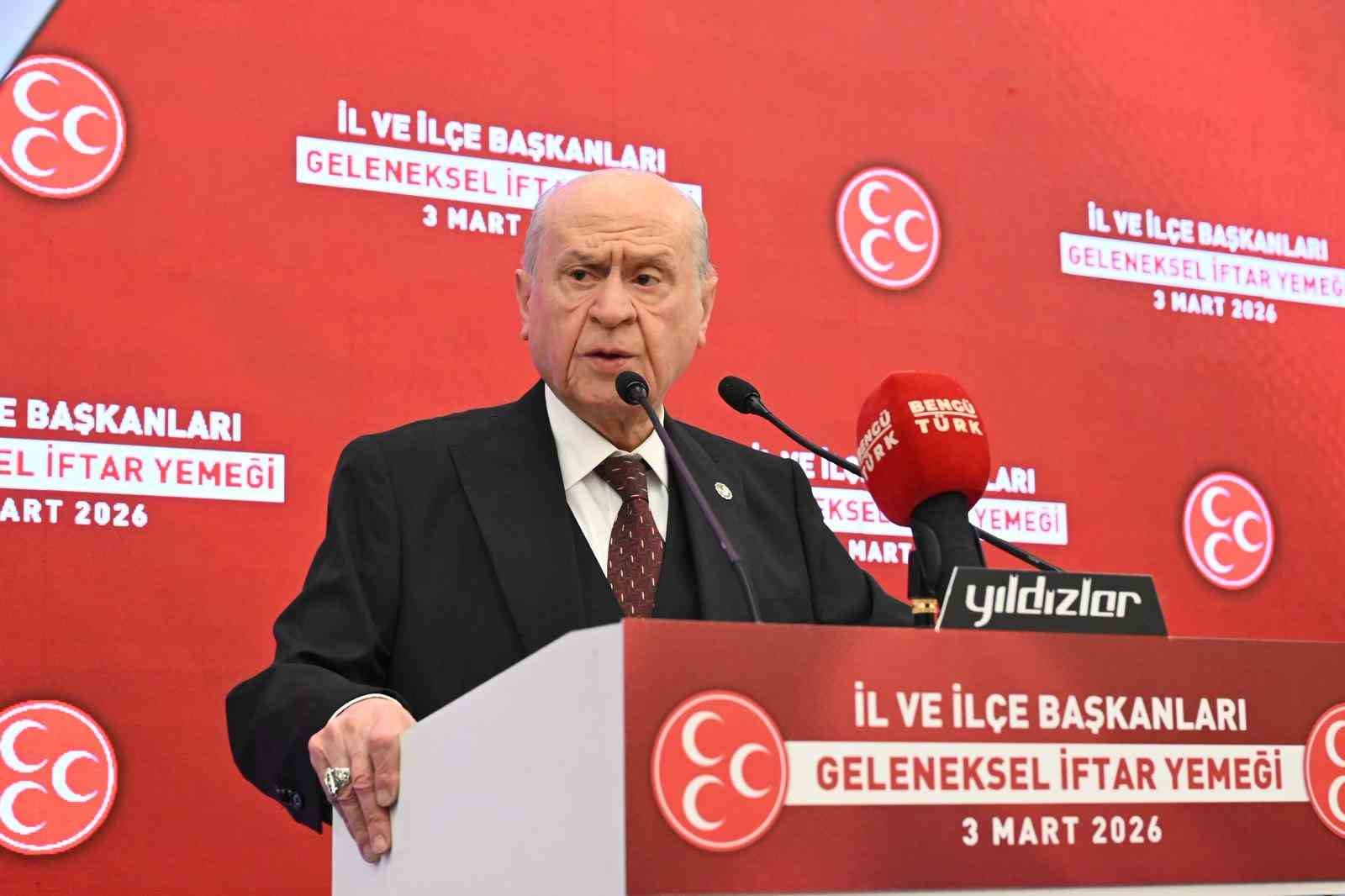MHP Genel Başkanı Bahçeli: "Türkiye Yüzyılı, Türk milletinin zirve yüzyılı olacaktır"
