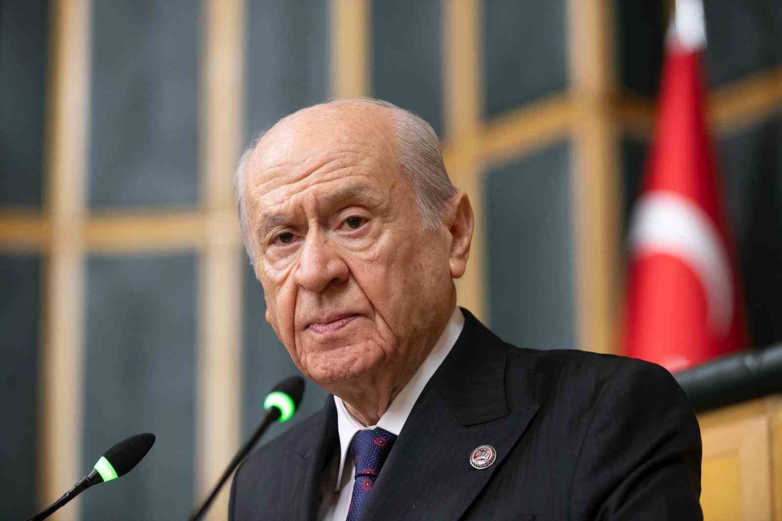 MHP lideri Bahçeli: "Anadolu huzura, Öcalan umuda, Ahmetler makama ve Demirtaş yuvasına dönünceye kadar kararımız nettir"
