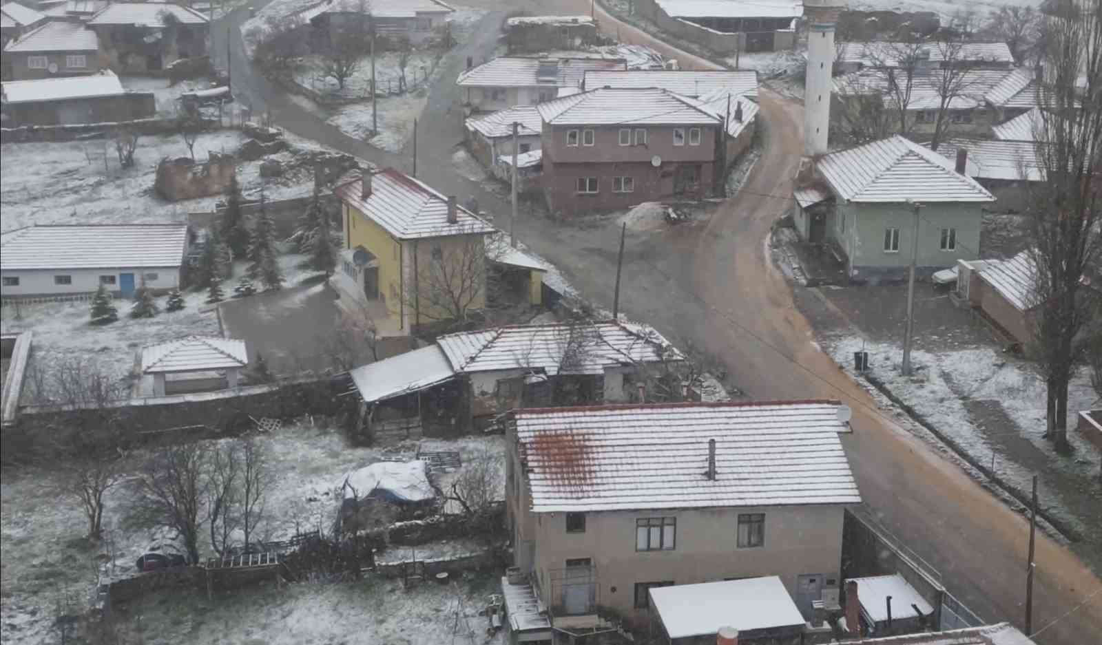 Mihalıcçık beyaza büründü
