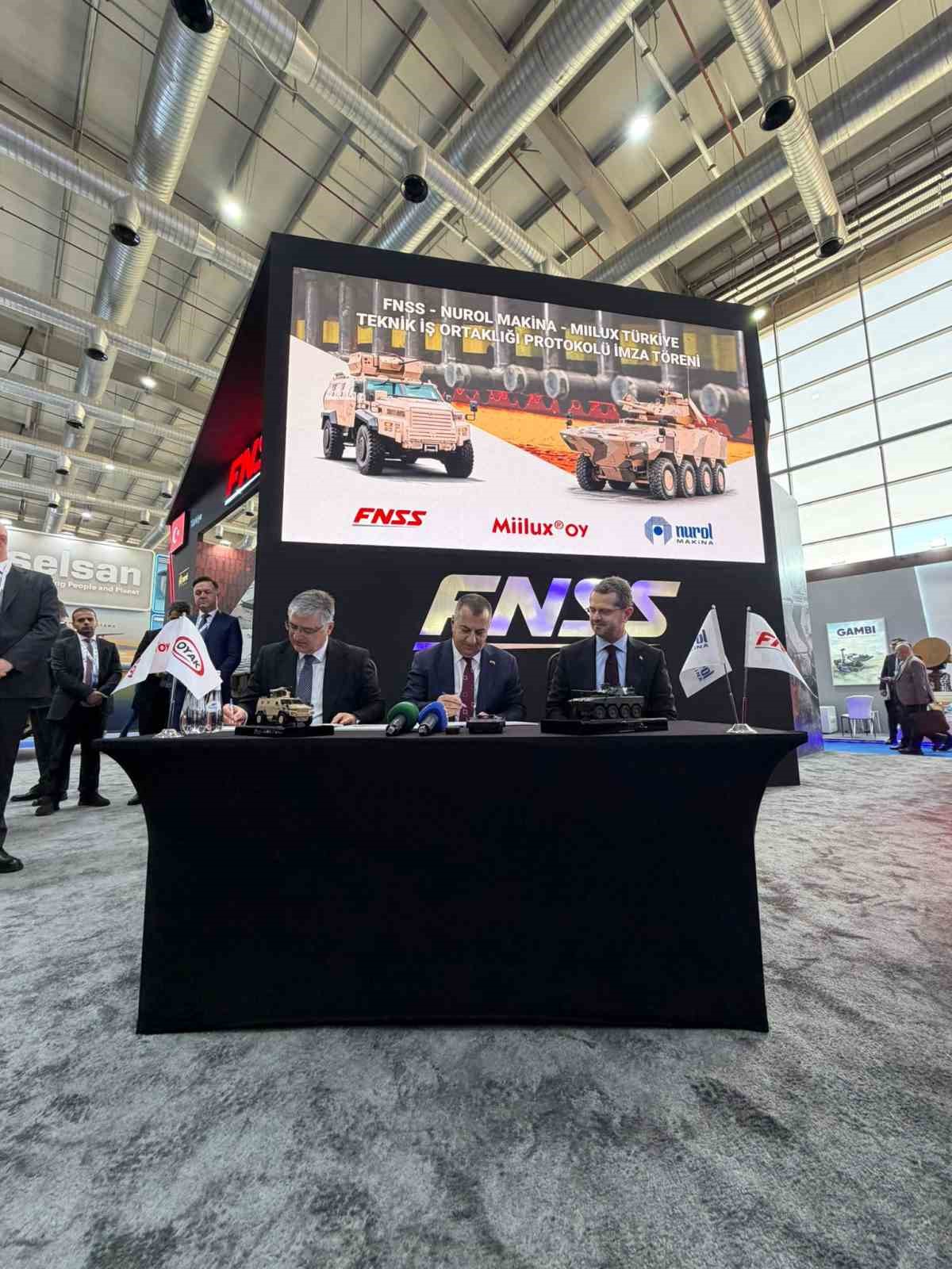 Miilux OY, FNSS ve Nurol Makina Türk savunma sanayii için güçlerini birleştirdi
