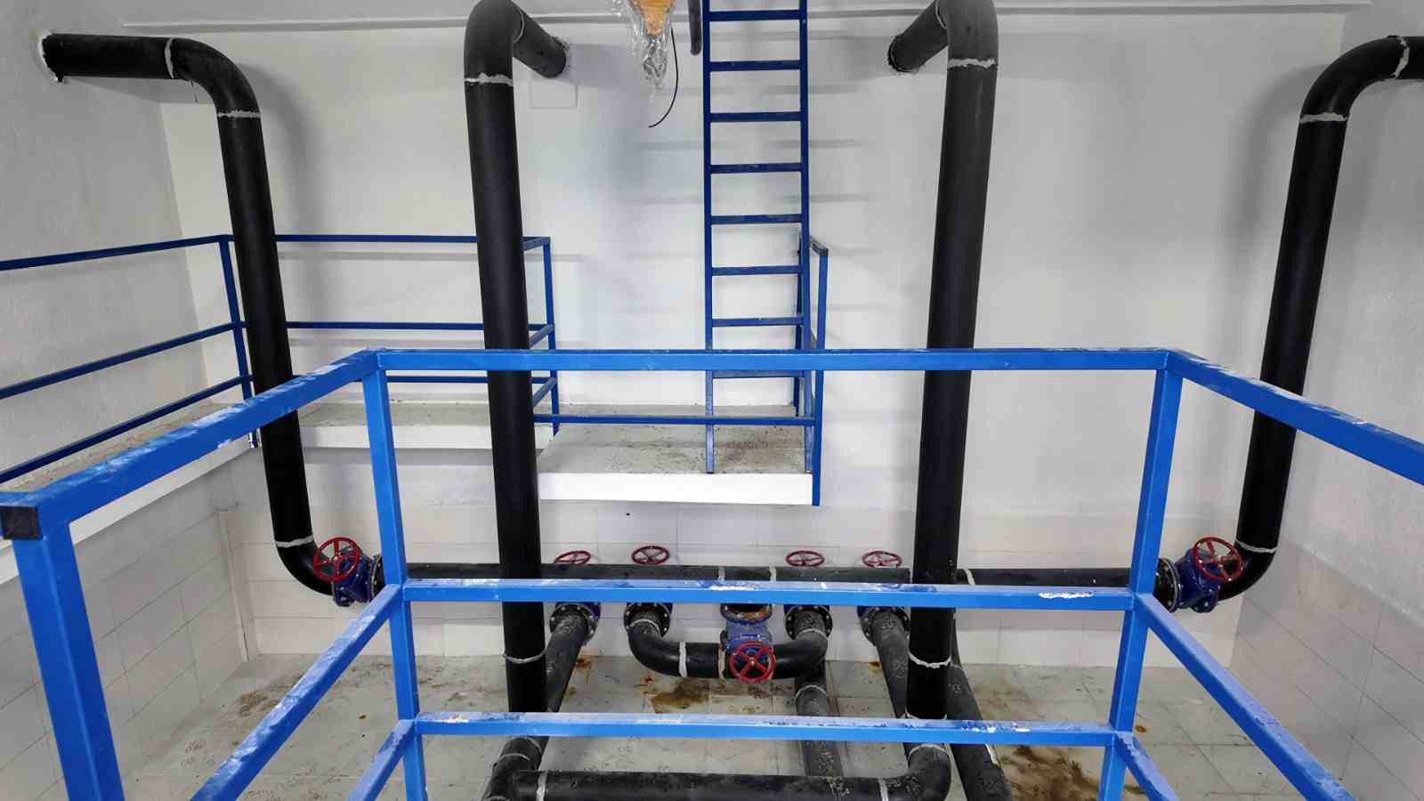 Milas Bafa Mahallesi’ndeki içme suyu deposu yenilendi
