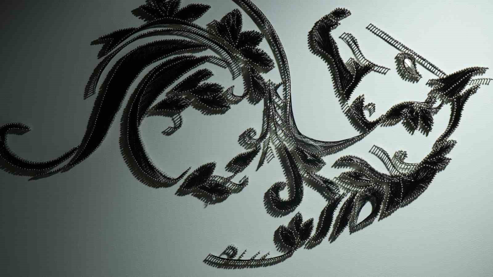 Millet Kütüphanesi’nde ’Gazze’ temalı filografi sergisi açıldı
