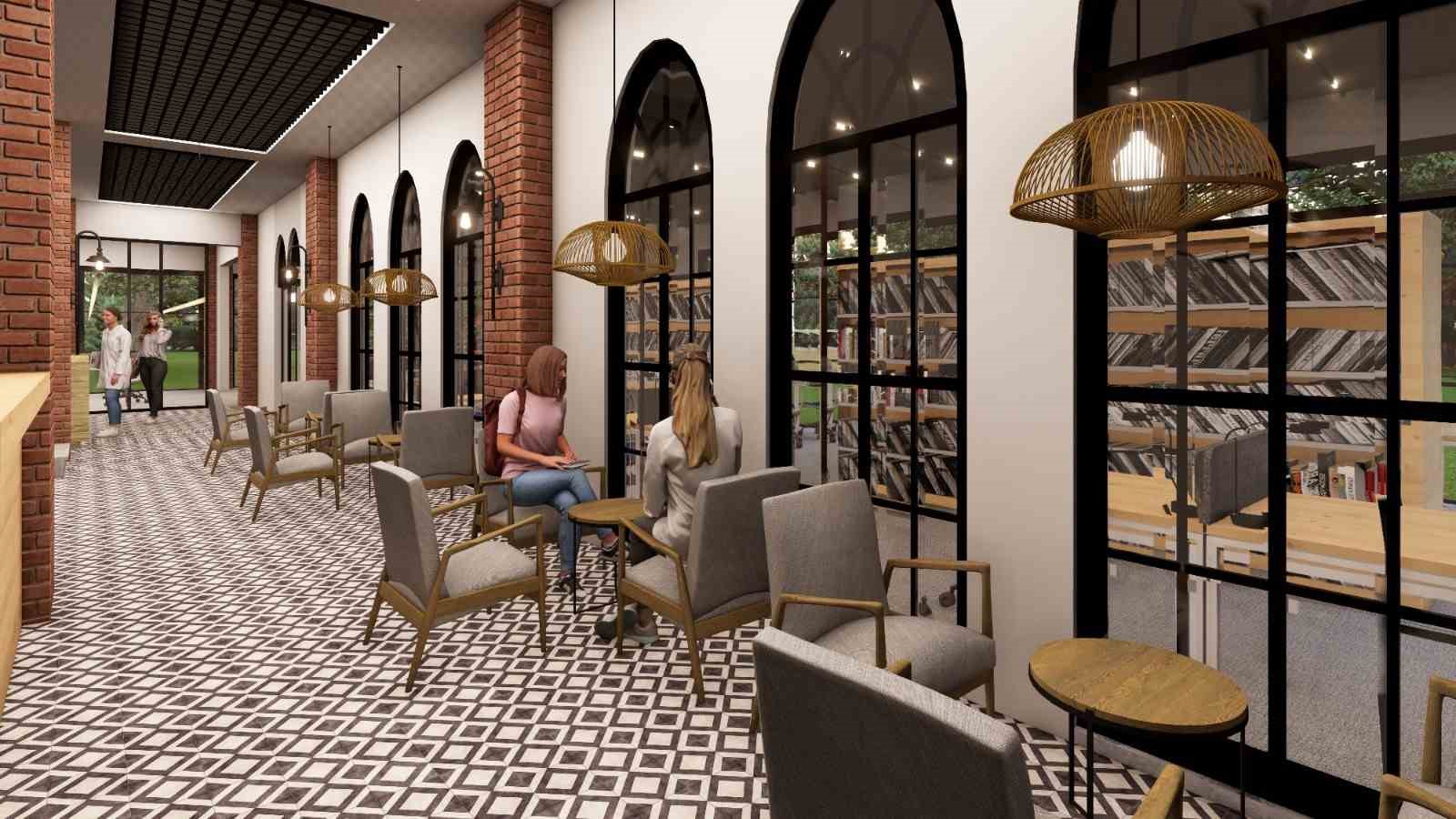 Millet mahallesi’ne kütüphane ve Yıldırım kafe geliyor
