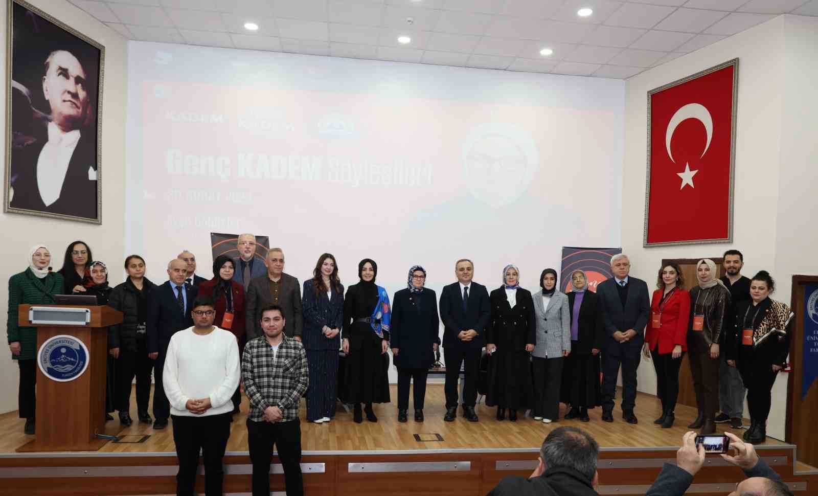 Milletvekili Böhürler, ERÜ’de gençlerle buluştu
