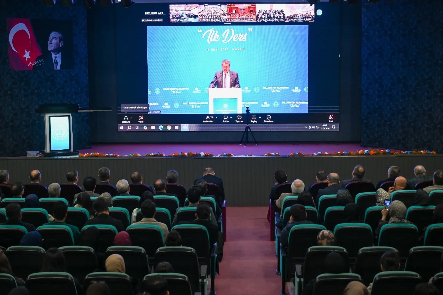 Millî Eğitim Akademisi’nde "İlk ders" programı
