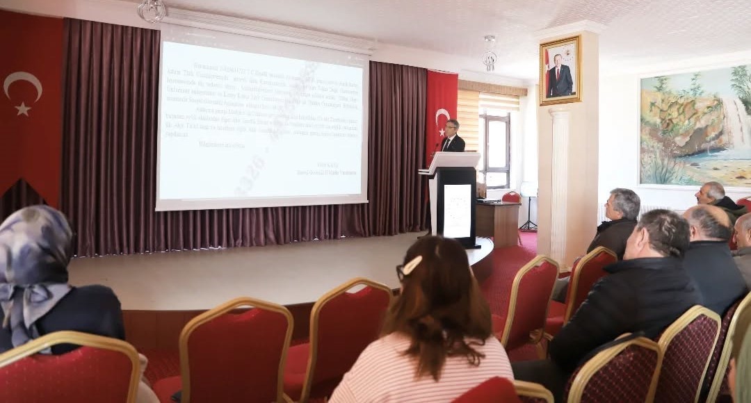 Milli eğitim personeline resmî yazışma kuralları anlatıldı
