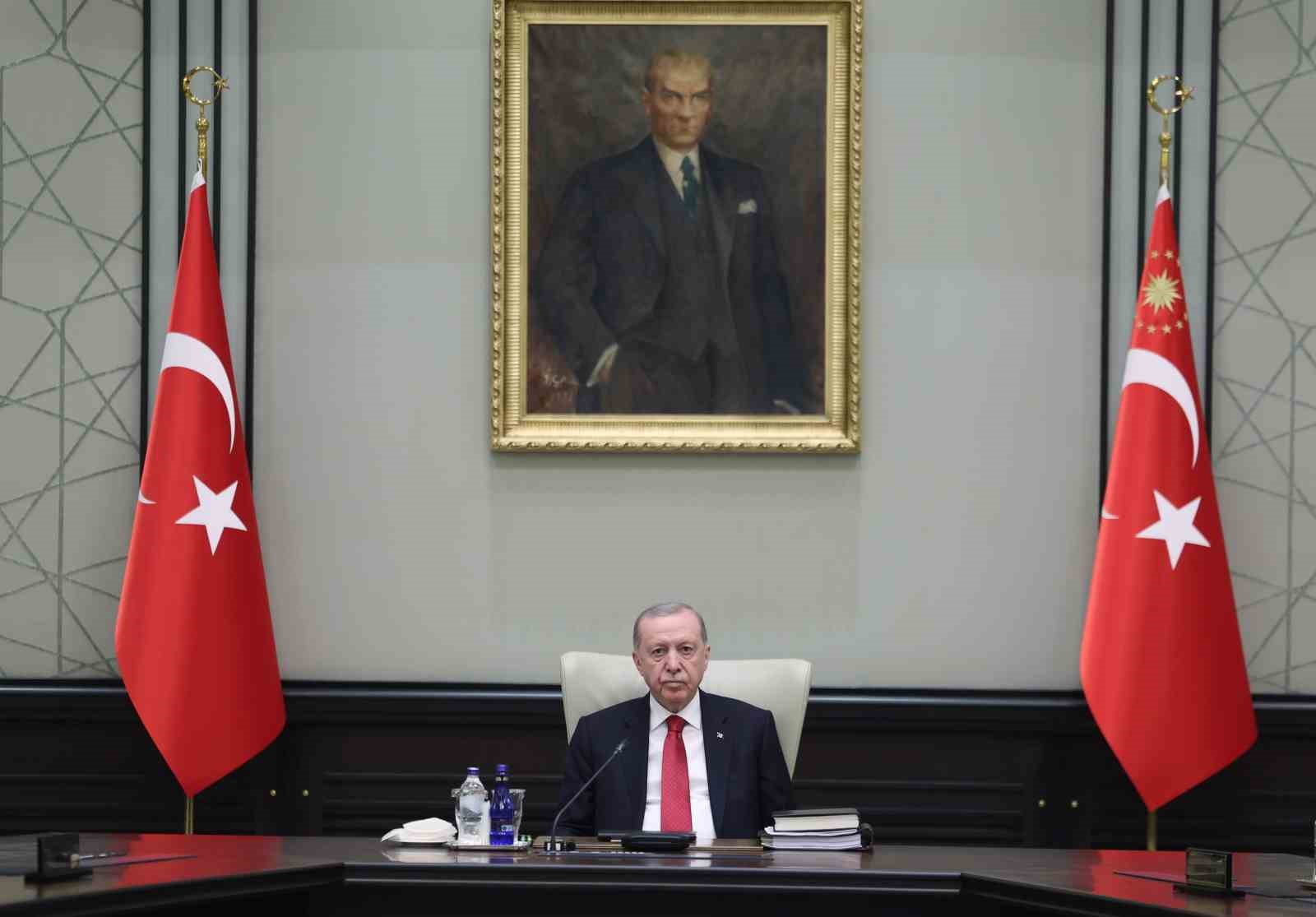 Milli Güvenlik Kurulu, Cumhurbaşkanı Recep Tayyip Erdoğan’ın başkanlığında toplandı.
