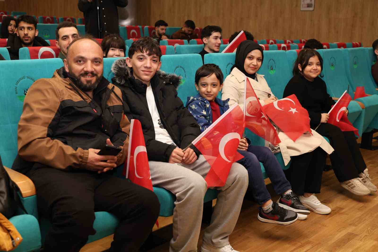 Milli maç heyecanı Osmangazi’de dev ekranda yaşandı
