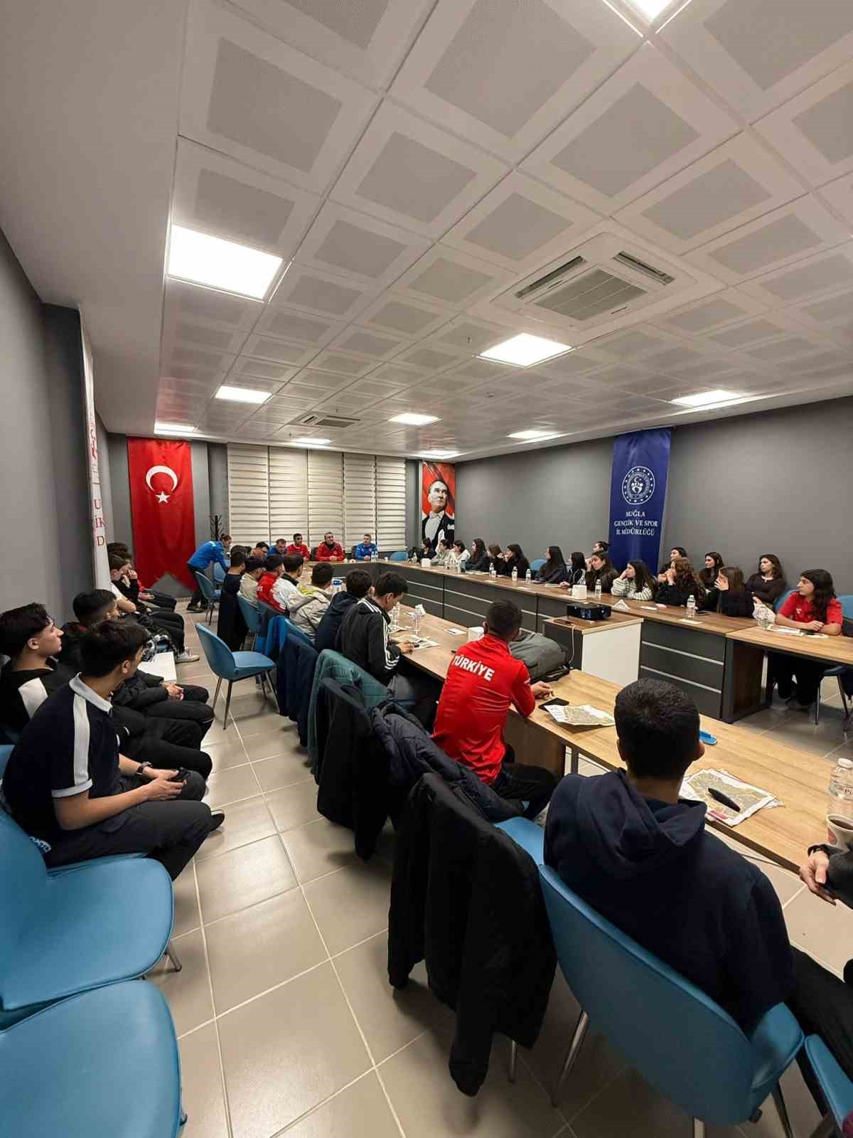 Milli oryantiringciler Muğla’da güç depoluyor
