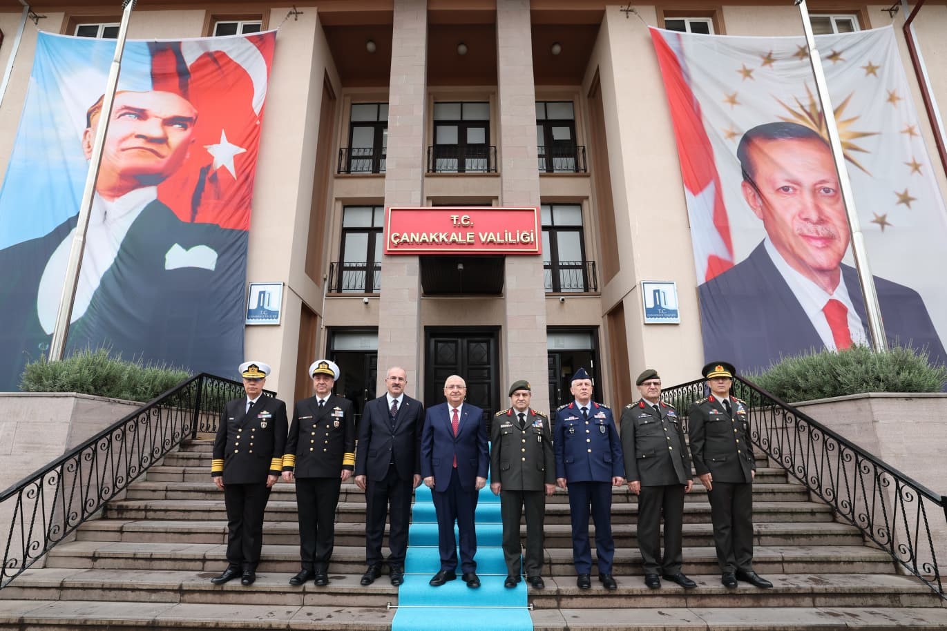 Milli Savunma Bakanı Yaşar Güler, Çanakkale Valiliğini ziyaret etti

