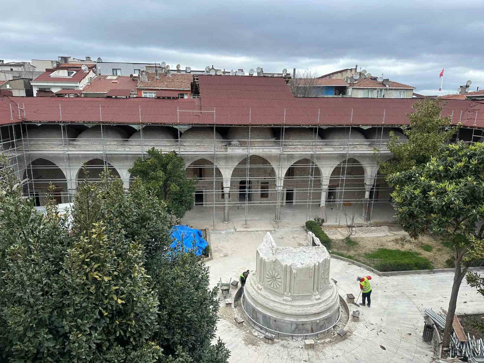 Mimar Sinan’ın 470 yıllık eseri Gazi Kara Ahmet Paşa Külliyesi yeniden hayat buluyor
