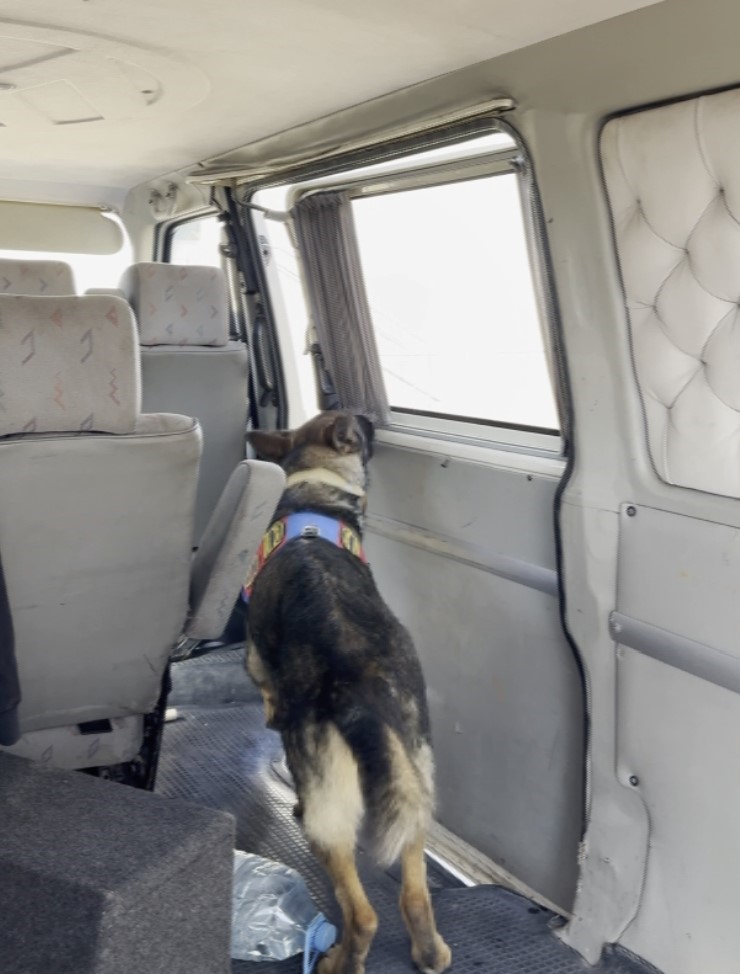 Minibüsün yan kapısının içinden bin 120 adet uyuşturucu hap çıktı
