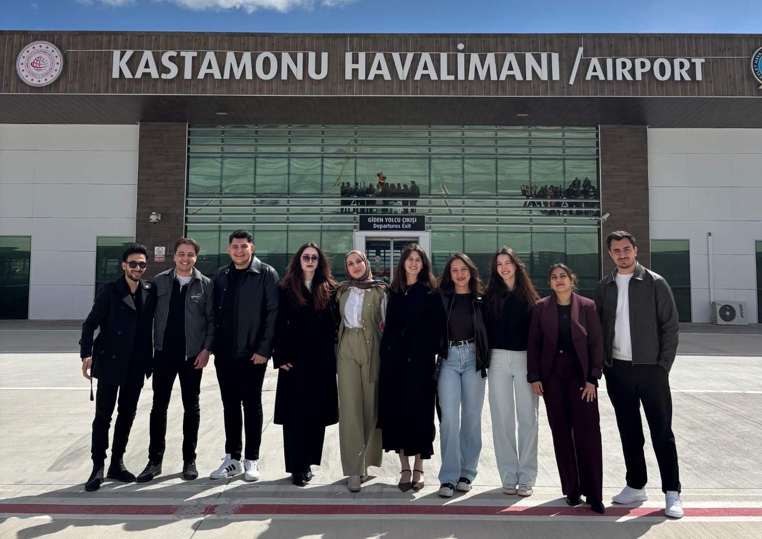 ’Minik kanatlar’ın havlimanı heyecanı
