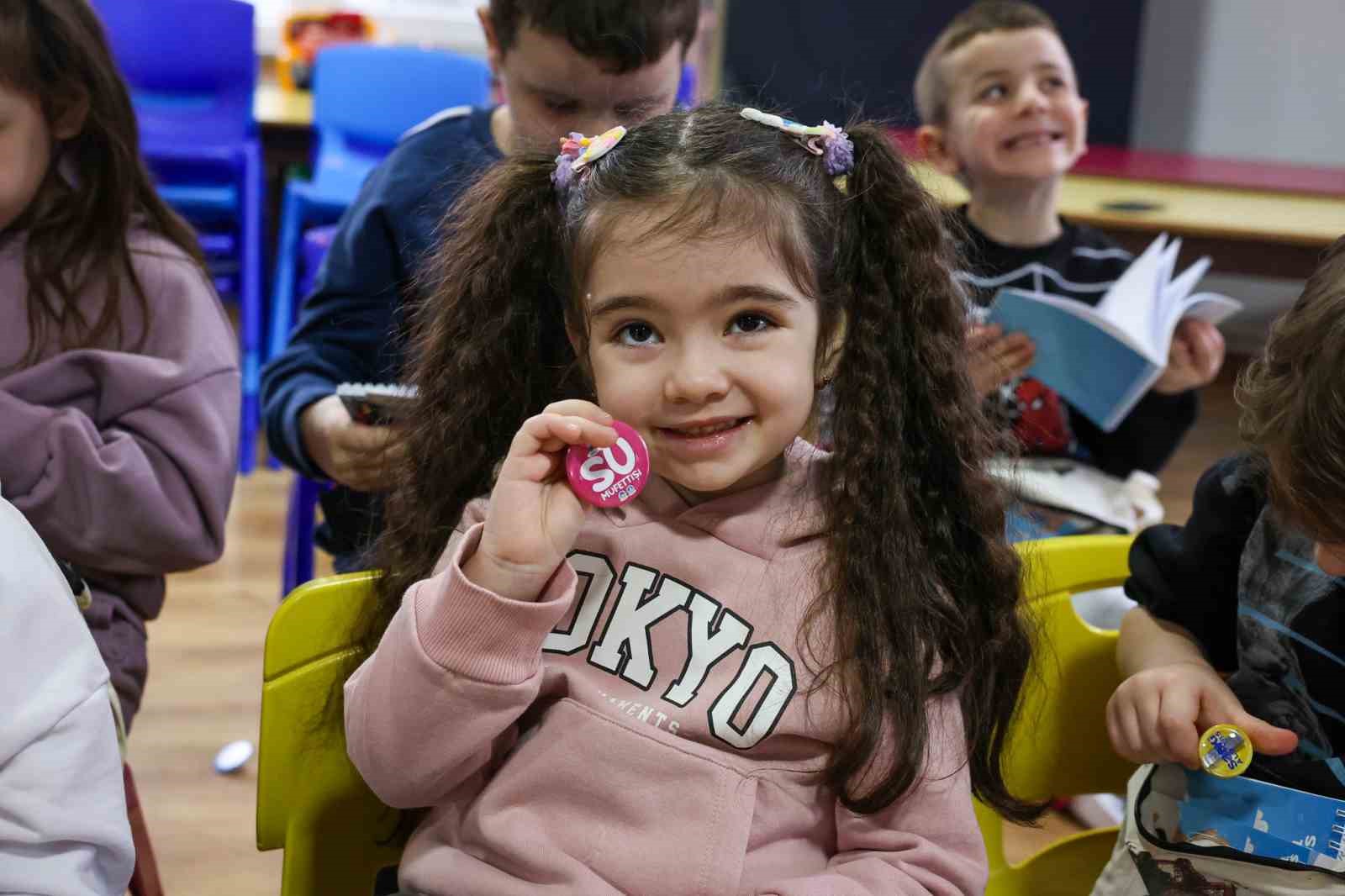 Minik öğrenciler ‘Su Müfettişi’ ilan edildi
