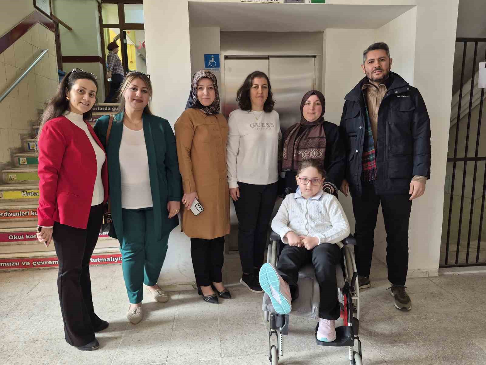 Minik Zeynep için eğitim artık daha rahat
