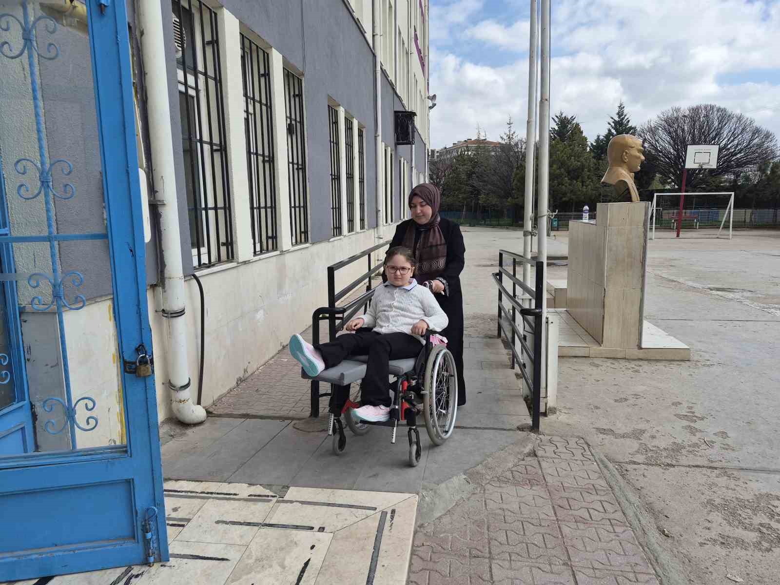 Minik Zeynep için eğitim artık daha rahat
