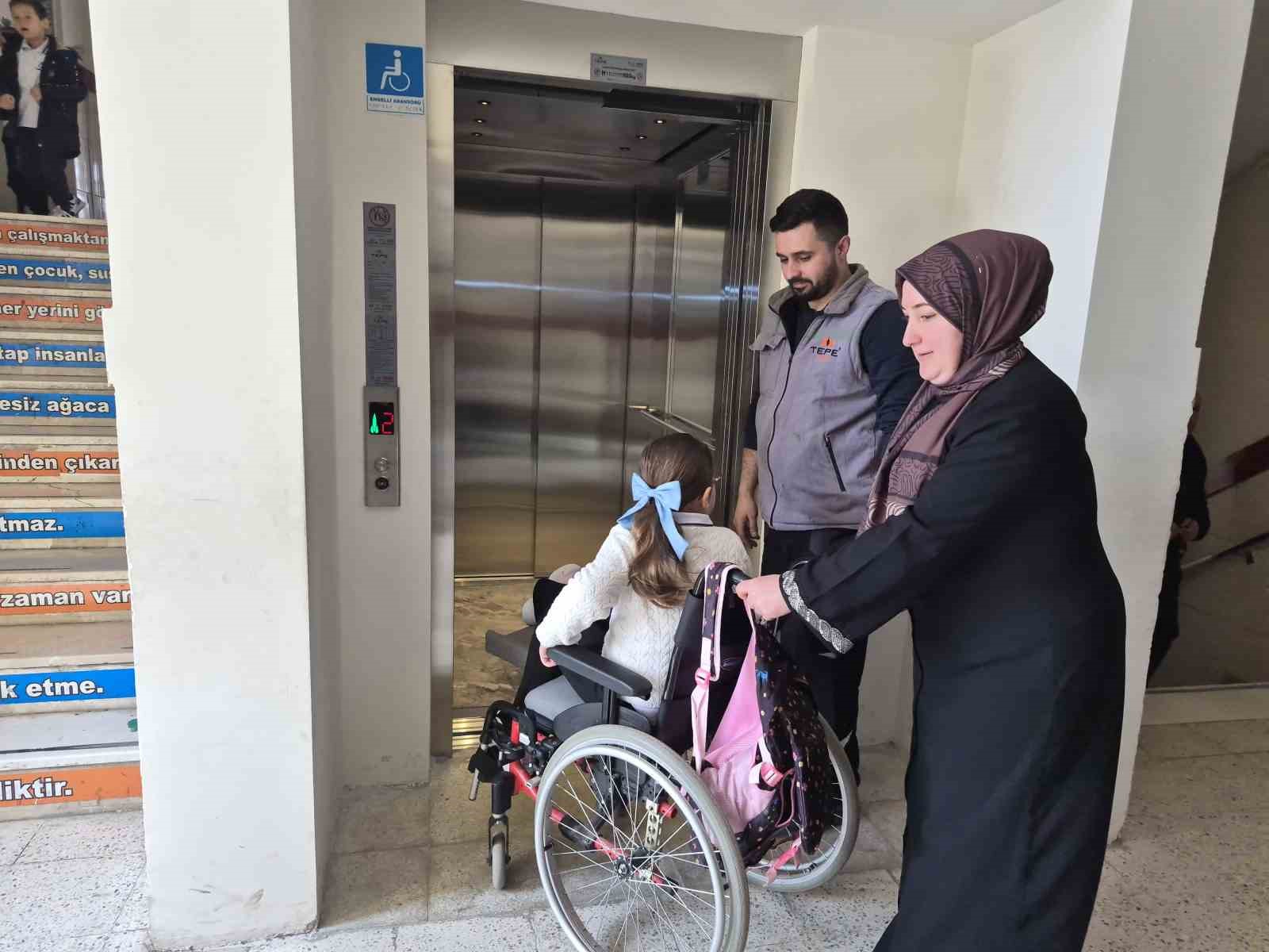 Minik Zeynep için eğitim artık daha rahat
