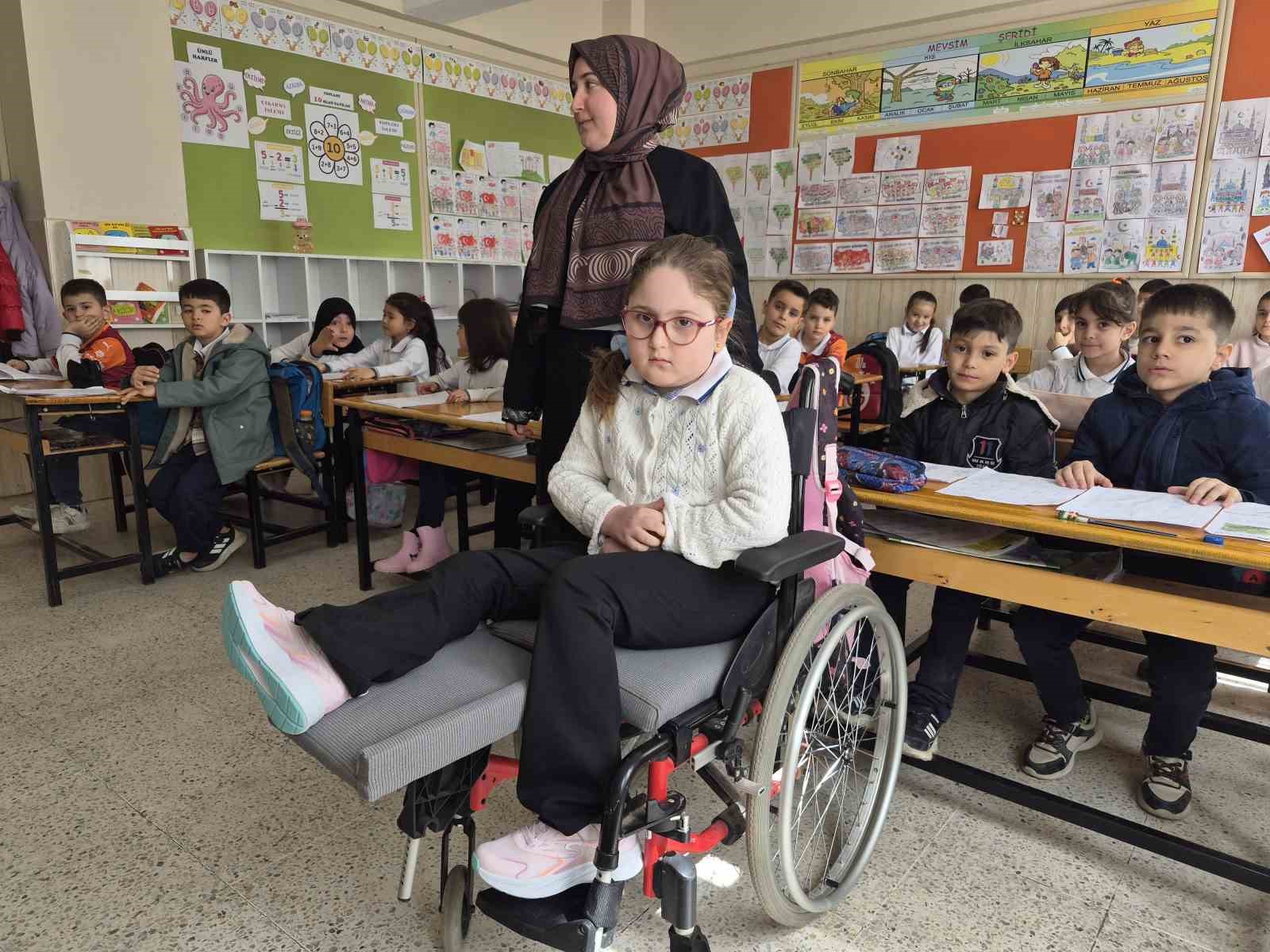 Minik Zeynep için eğitim artık daha rahat
