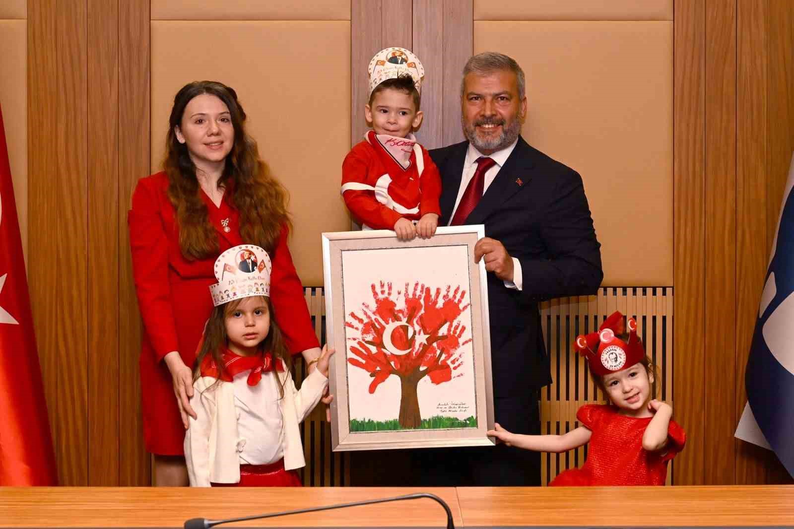 Minikler 23 Nisan’ı coşkuyla kutladı
