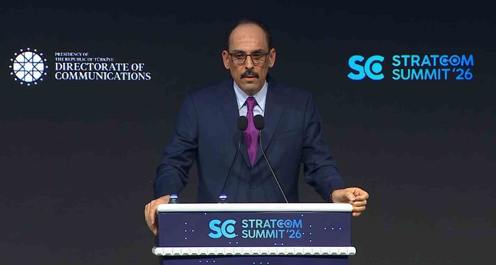 MİT Başkanı İbrahim Kalın: "Biz Türkiye olarak hiçbir zaman fitne ateşine odun taşıyan taraf olmayacağız"
