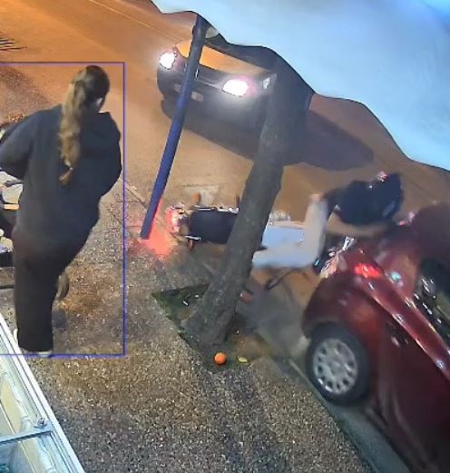 Motosiklet sürücüsünün ölümden döndüğü kaza kamerada
