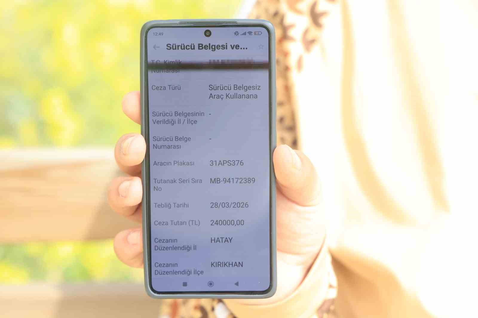 Motosikleti 40 bin TL etmezken kendisi 285 bin TL ceza yedi
Motosikleti 40 bin TL etmezken kendisi 285 bin TL ceza yedi