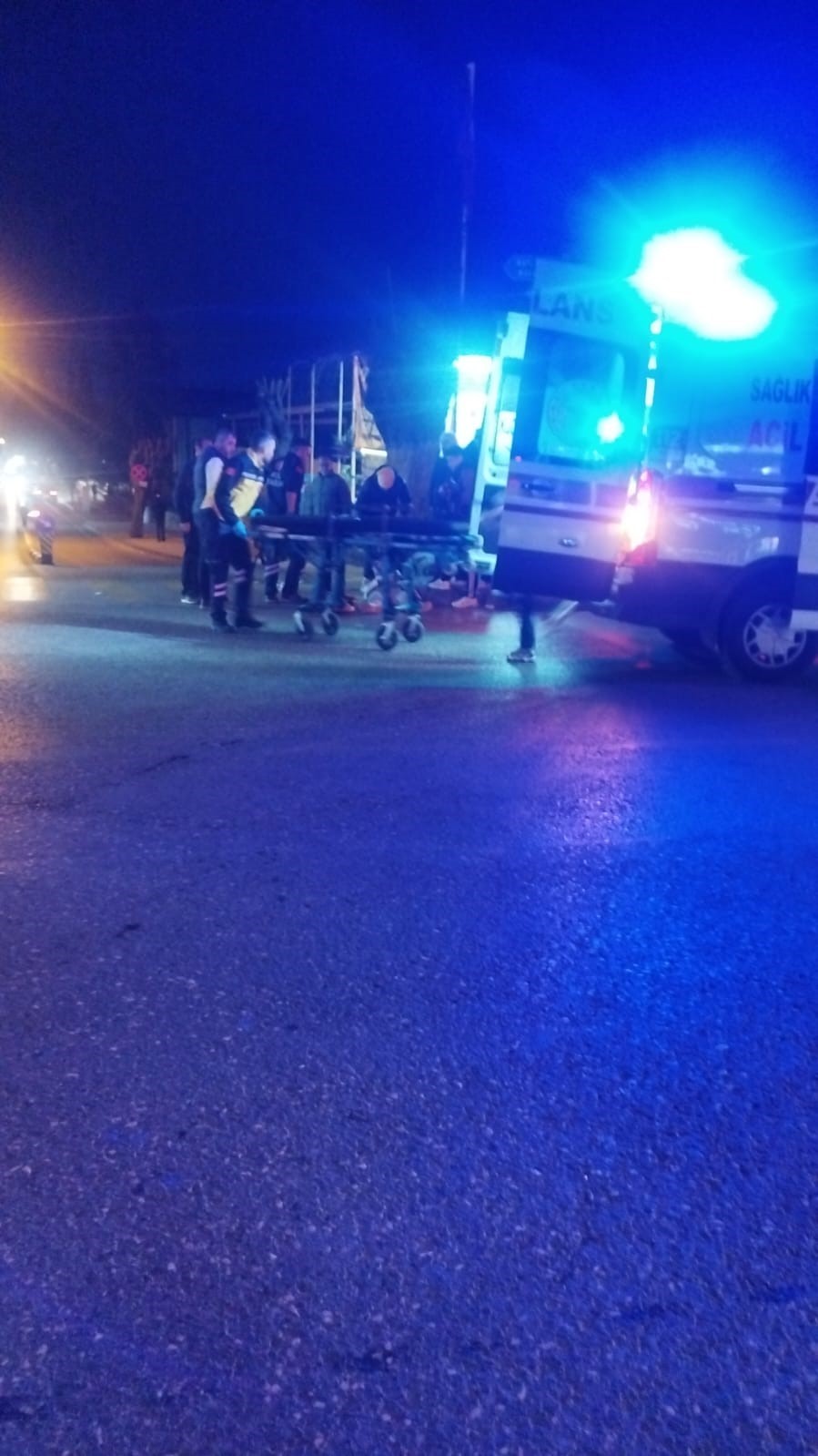 Motosikletler kafa kafaya çarpıştı: 1 yaralı
