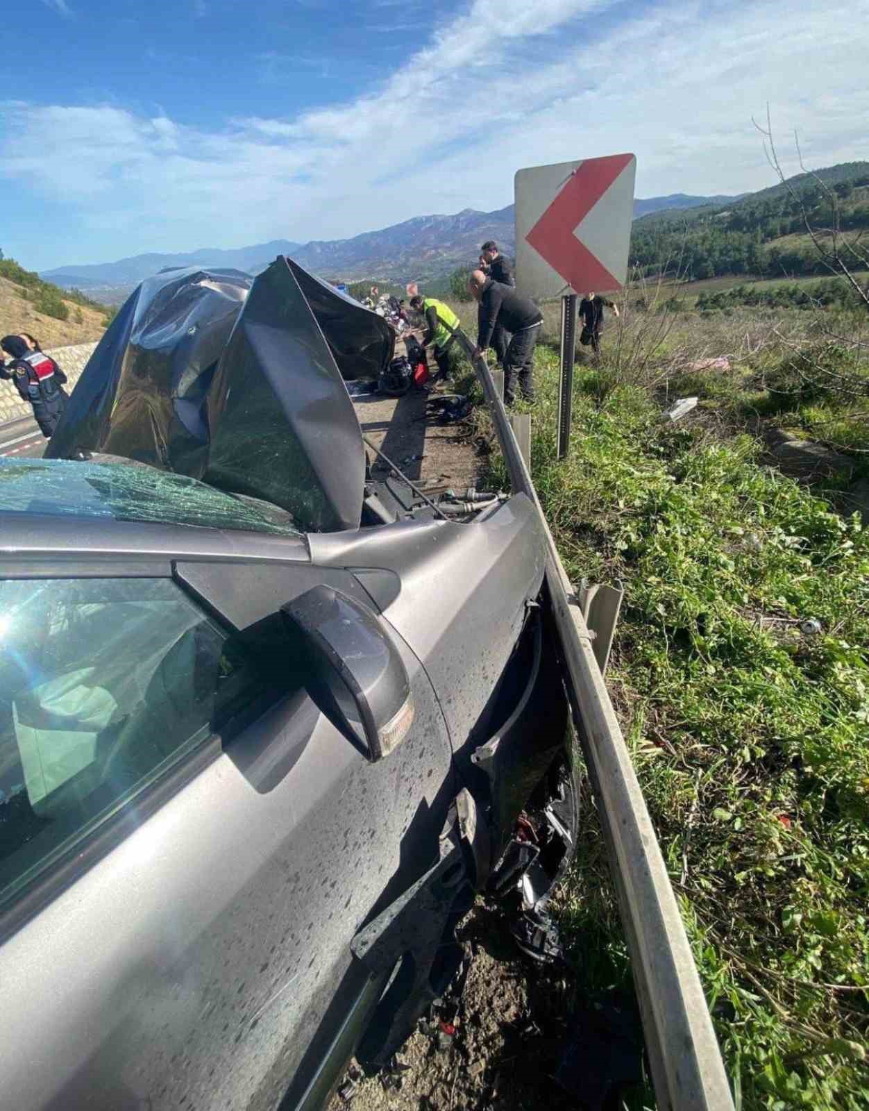 Motosiklette ölüm böyle geldi...
